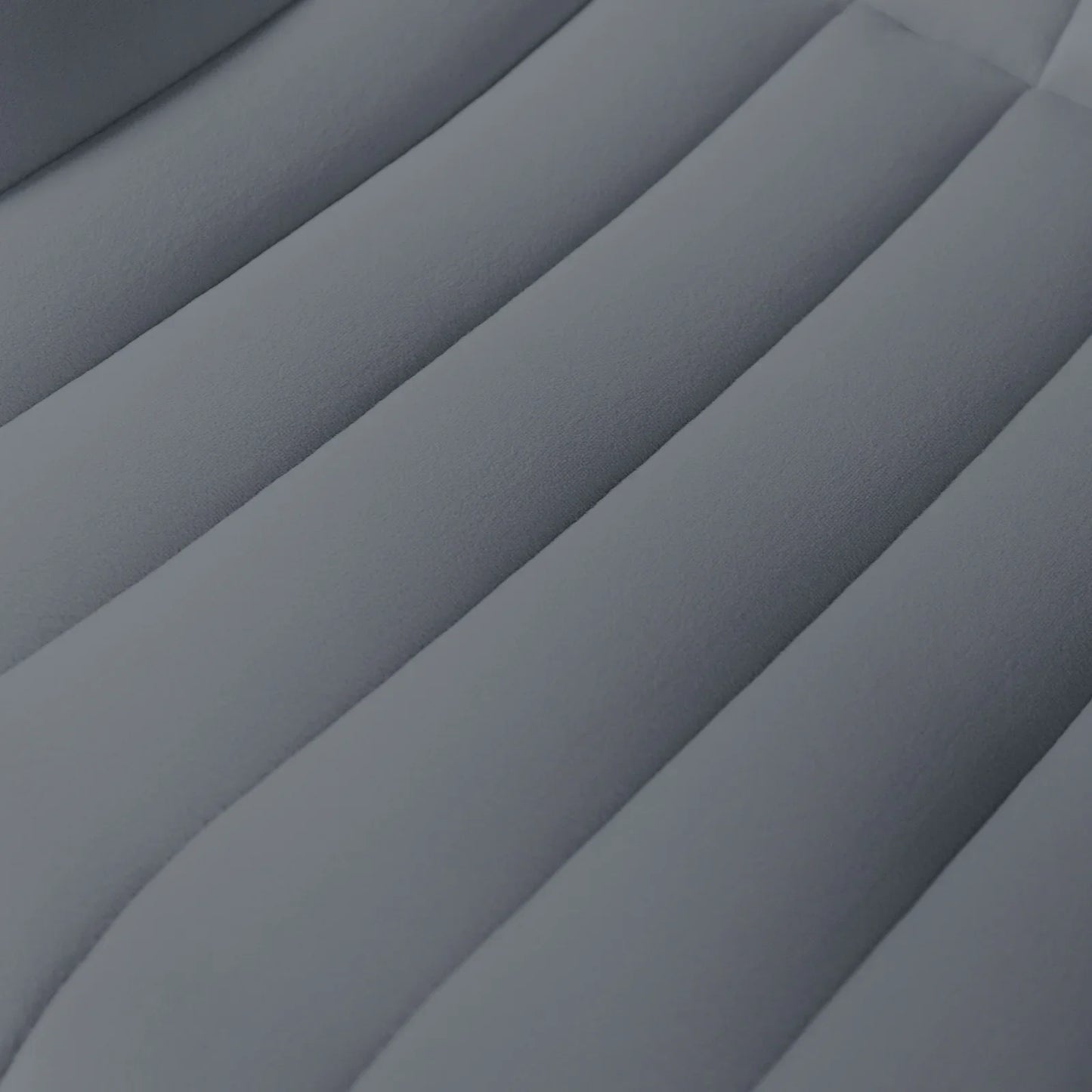 HomeZeer Bar Stools Set of 2, Modern Upholstered Bar Stool with Metal Frames and Footrest, PU Leather Counter Height Bar Stools Full Back Pub Chairs for Kitchen Bistro,Gray