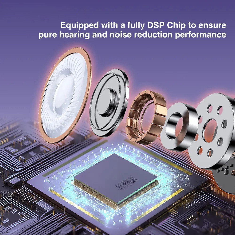 Delmicure Hearing Aids, 1631 Gold 1 Piece