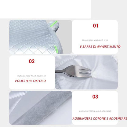 Car Cover Against Hail, Hail Blanket for Cars, Hail Blankets for Car, Hail Cover for Car, Truck Hail Protection Cover, Hail Protector Car Cover Padded (B, for Sedan)