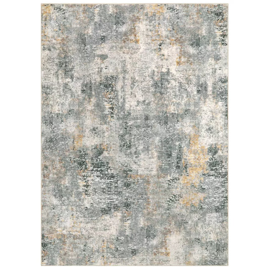 Lahome Modern Abstract Washable Area Rug-Soft Carpet for Living Room, Bedroom, or Office