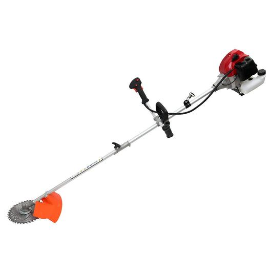 BAOKALER 58CC Gasoline Grass String Trimmer, 2-Stroke Gas Powered Weed Eater, Weed Wacker with 4 Detachable Heads