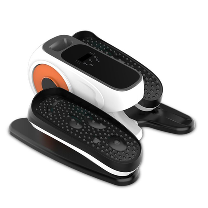 ALSO GO Under Desk Elliptical Machine, Powered Leg Exerciser for Seniors While Sitting, Portable Mini Elliptical with Remote Control, 12 Adjutable Speed Levels