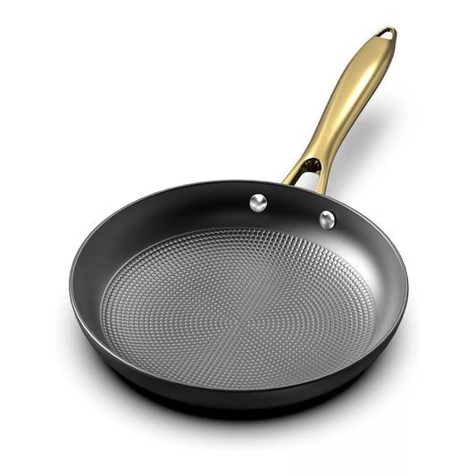 Non Stick Frying Pans, Nonstick Cast Iron Skillets 3 Pcs - 8 Inch, 10 Inch and 12 Inch Nonstick Frying Pan Set