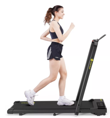 DeerRun 3 in 1 Walking Treadmill, 300 Weight Capacity Foldable Treadmill, 3.0HP Low Noise Under Desk Treadmills for Home Office