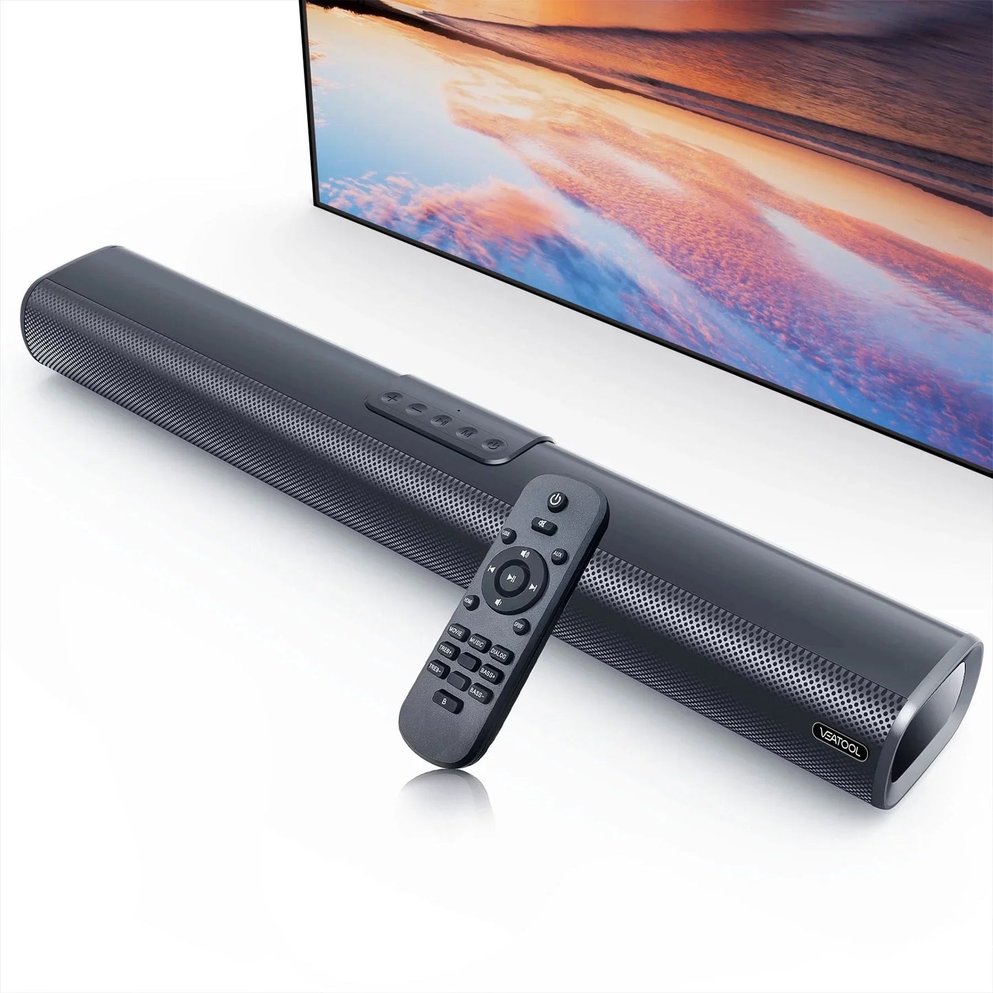 Sound Bar for TV, Wireless Bluetooth Surround Speakers