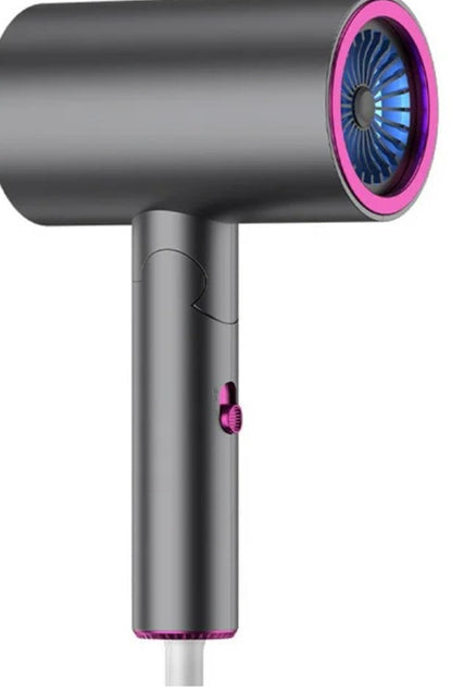 Hair dryer, household high-power quick-drying electric hair dryer blue light hair care electric hair dryer tube