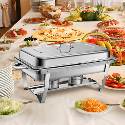 DOULAMI Chafing Dish Buffet Set 2 Pack