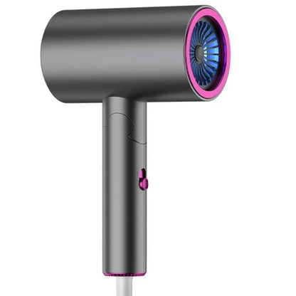 Hair dryer, household high-power quick-drying electric hair dryer blue light hair care electric hair dryer tube