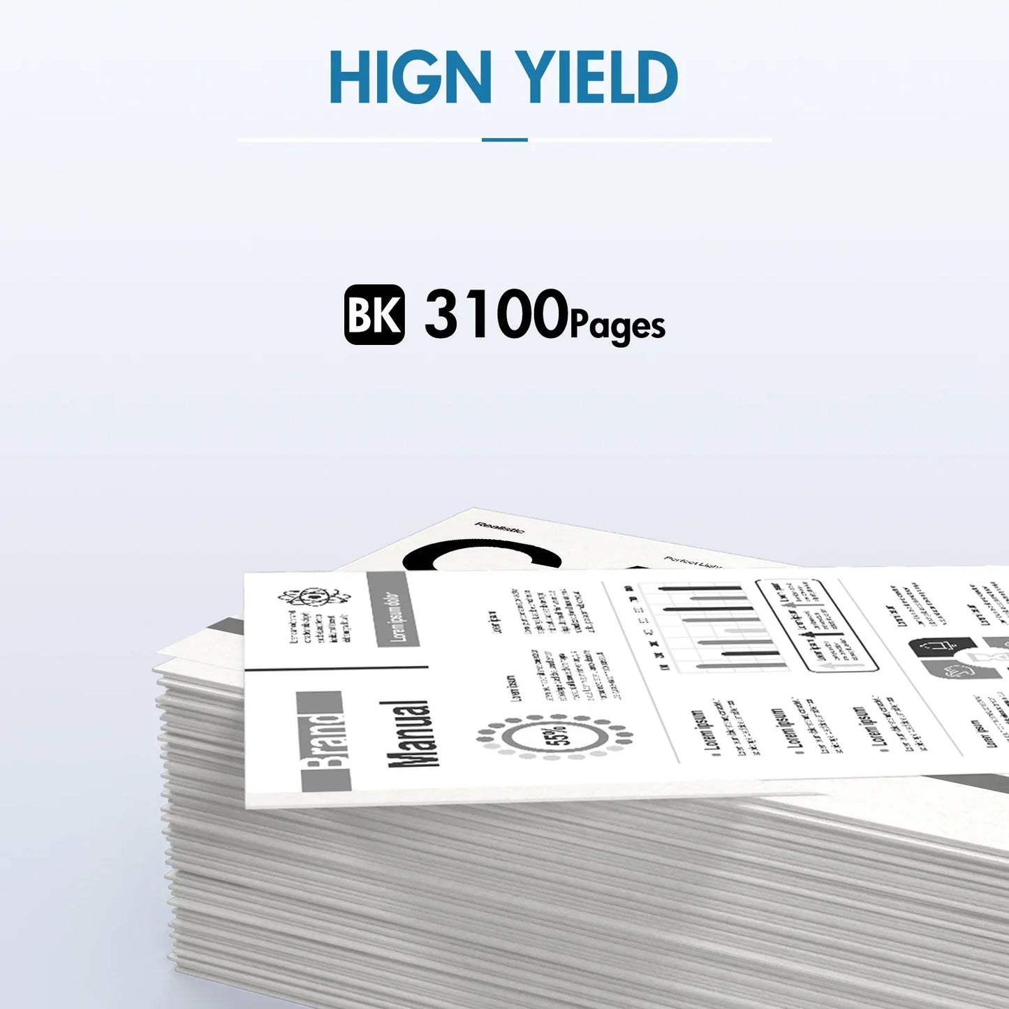 057 057H Toner Cartridge High Yield with Chip Compatible for Canon 057 057 057H CRG-057H ImageCLASS MF445dw MF448dw MF449dw LBP226dw LBP227dw LBP228dw MF445 Printer Ink (Black, 2-Pack)