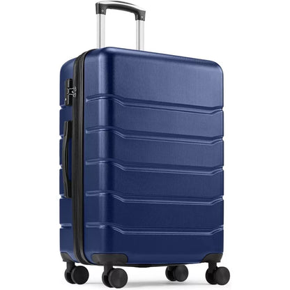 MyDepot Luggage Suitcase with TSA Lock, Hard Shell Rolling Suitcase with Spinner Wheels, Expandable Lightweight Luggage