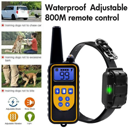 CATGOOD Dog Shock Collar for 2 Dogs, Waterproof and Adjustable Electric Dog Training Collar with Remote for Small Medium Large Dogs