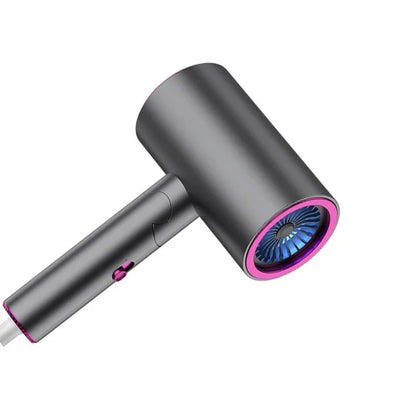 Hair dryer, household high-power quick-drying electric hair dryer blue light hair care electric hair dryer tube