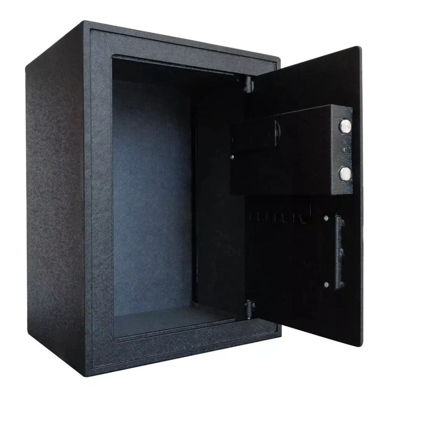 RXDSAFE 4.6 Cuft Large Double Door Safe Box, Digital Keypad Home Security Safe With Fireproof Waterproof Bag for Money Office