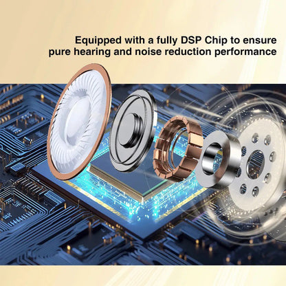 Delmicure Hearing Aids, model 1631 in Beige color