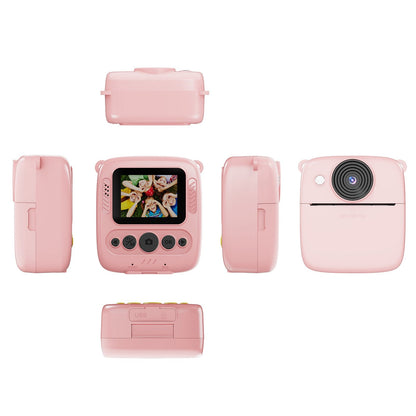 MARVUE Kids Camera Instant Print Camera for Kids, Digital Video Cameras for Toddler Girls Toys Age 6-12 Pink