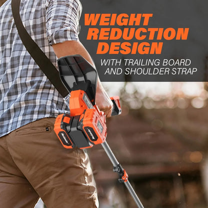 MAXLANDER Leaf Blower Cordless, 40V Electric Battery Powered Leaf Blower with 2 Pcs 4.0Ah Batteries and Charger Included