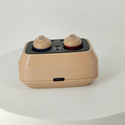 Delmicure Hearing Aids 1633 Beige Behind-the-Ear Hearing Aids, 1 Piece