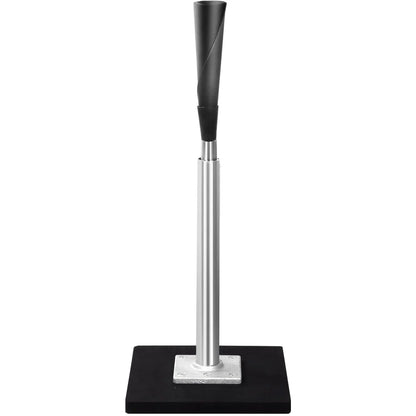 JASCOPRO Metal Baseball Batting Tee, 24-46" Adjustable Height, Handrolled Flexible Rubber Top