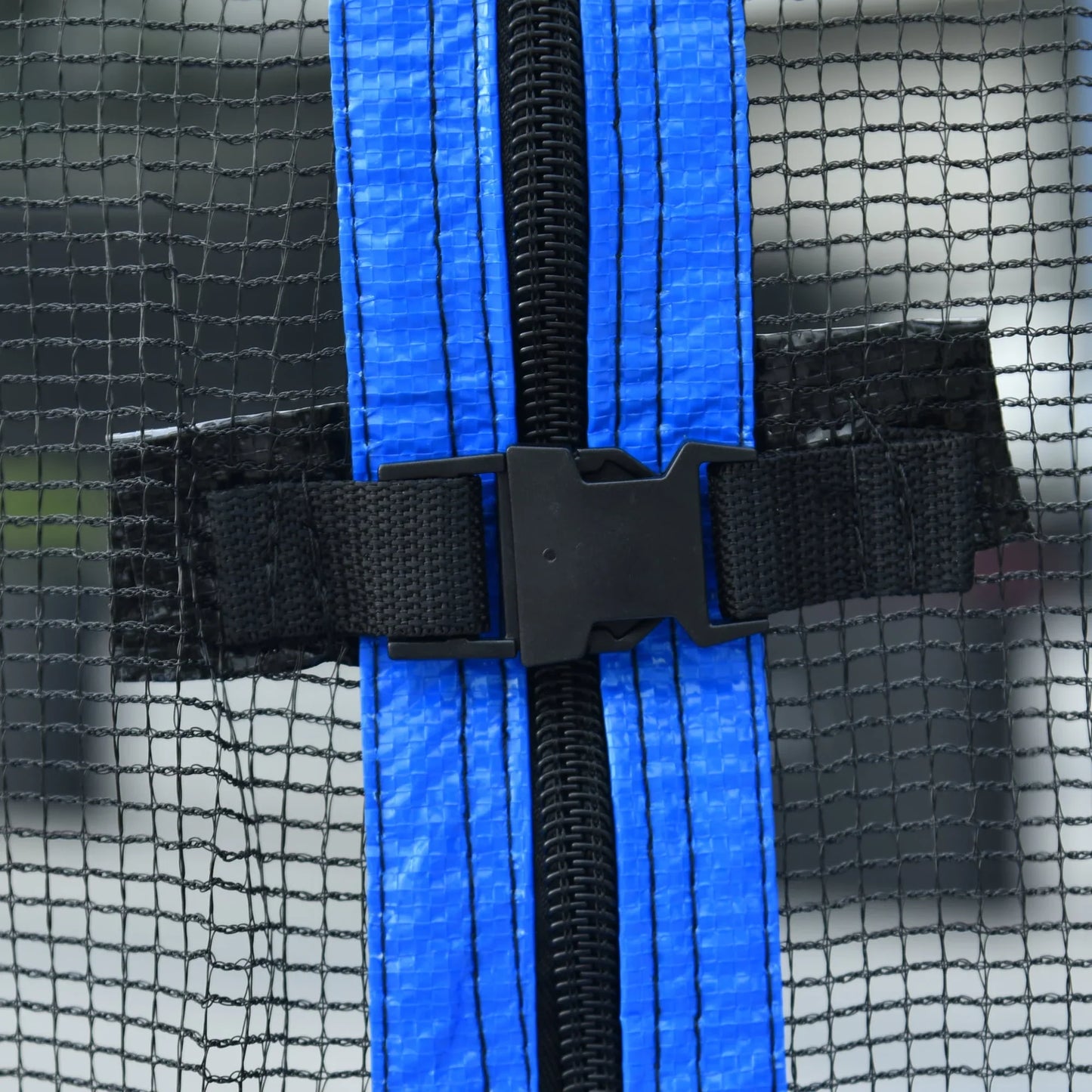 EUROCO 14FT Trampoline for Kids, Trampoline with Enclosure ,Ladder,Heavy Duty Recreational Trampoline Capacity for 7-8 Kids