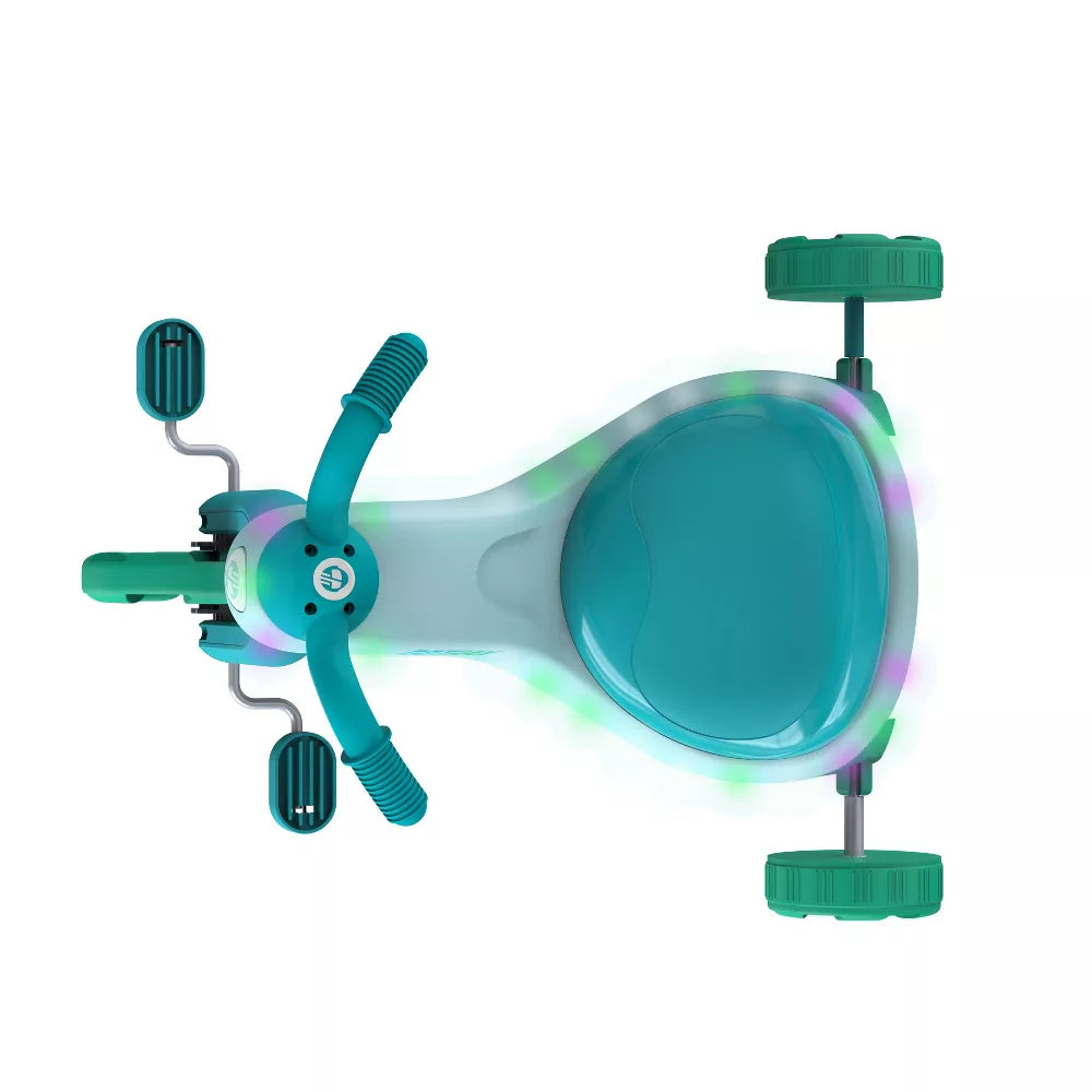 GOTRAX Light up 12" Kids' Standard Trikes - Teal Blue
