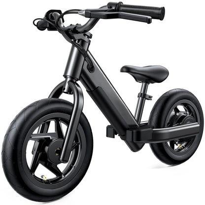 Electric Bike for Kids,100W Electric Motorcycle Up to 10 MPH Electric Dirt Bike with 12 inch Inflatable Tire, Adjustable Seat for Boys Girls Ages 3-5 Years Old