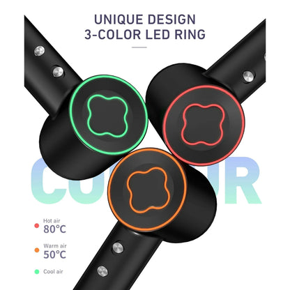 Hair Dryer - 150000 RPM High-Speed Brushless Motor Negative Ionic Blow Dryer for Fast Drying, Low Noise Thermo-Control Hair-Dryer-with-Diffuser and Nozzle