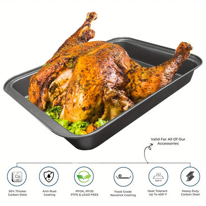 Premium 17 Piece Bakeware Sets | Carbon Steel, Non Stick & Oven Safe up to 500¡ãF | Complete Baking Kit includes 9 Inch Round Cake Pans - Spring Form Pan - Cookie Sheets - Muffin Pan & much more