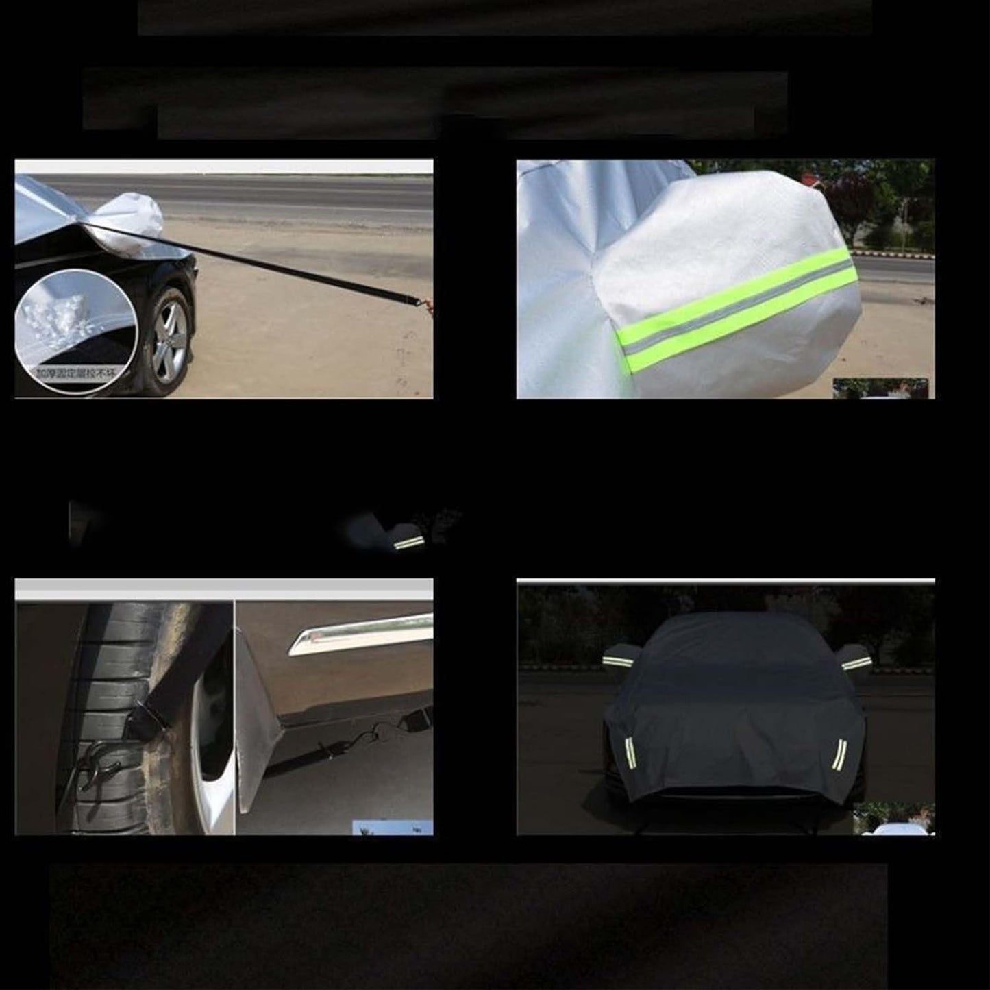 Car Cover Against Hail, Hail Blanket for Cars, Hail Blankets for Car, Hail Cover for Car, Truck Hail Protection Cover, Hail Protector Car Cover Padded (B, for Sedan)