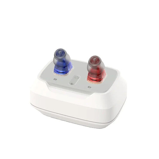 Delmicure Hearing Aids, model 1631 in Beige color