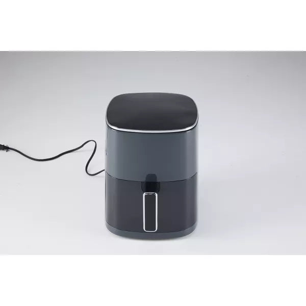 GreenEver Air Fryer 6 Quart Capacity with Window Square Air Fryer 12-in-1 Air Fry, Roast, Reheat, Dehydrate, Bake, Steam with 400F