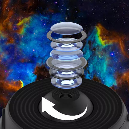 Rossetta 4K Star Projector and Planetarium Black