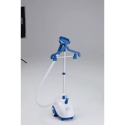 GreenEver Standing Garment Steamer 1500W Powerful Steamer for Clothes with Roll Wheels 1.7L Water Tank for 55 Min Continuous Steaming