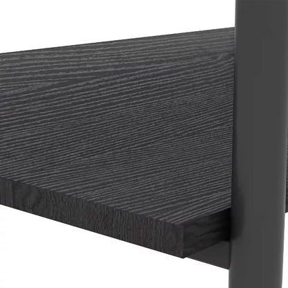 Wooakway Rectangle Coffee Table with Tempered Glass Tabletop, Modern Table for Living Room