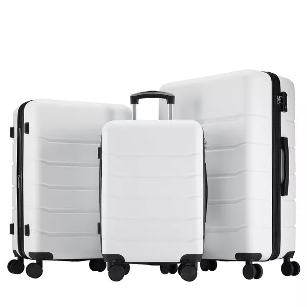 Wooakway Hardside Luggage with Spinner Wheels Expandable and TSA Lock Hard Shell Lightweight Roller Suitcase