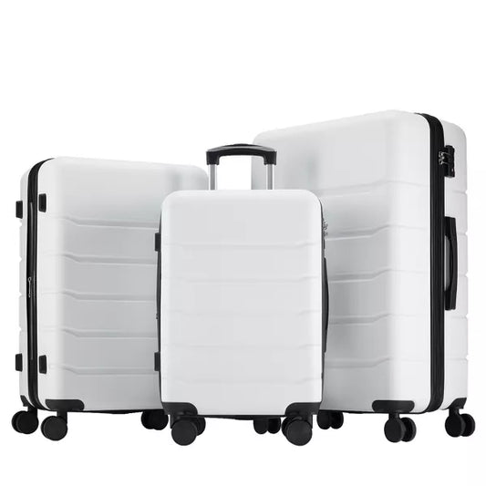 Wooakway Hardside Luggage with Spinner Wheels Expandable and TSA Lock Hard Shell Lightweight Roller Suitcase