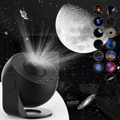 Rossetta 4K Star Projector and Planetarium Black