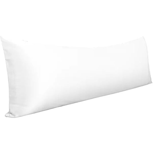 Satin Body Pillowcase for Hair and Skin, Luxurious and Silky Body Pillow Cover with Envelope Closure - NTBAY