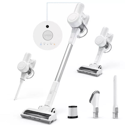 GreenEver Cordless Vacuum Cleaner Rechargeable Vac Handheld with LED Powerful Suction Versatile for Carpet