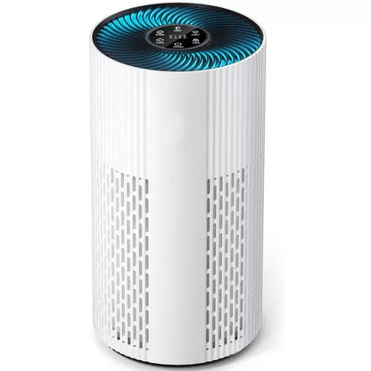 ECOSELF Air Purifiers for Home Covers Up to 1500 Sq Ft,, HEPA Air Purifier with 20dB, Air Purifier for Pets Dust Smoke Pollen Dander Smell white