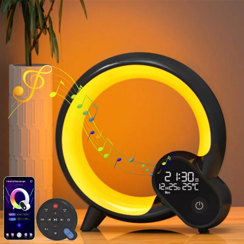 Rossetta Smart Kids' Night Table Lamp Black
