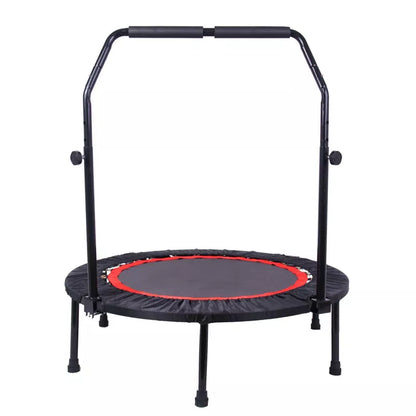 VisioGear Trampoline, 40" Mini Kids Trampoline, Indoor Outdoor Toddler Bouncer, Black, 39.37*39.37*45.28