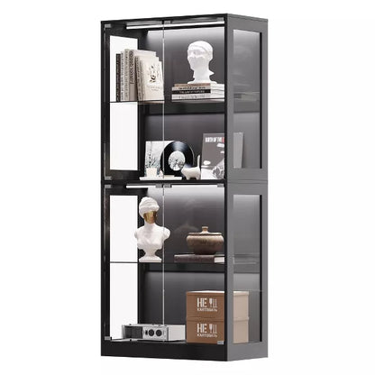 AMERLIFE RGB The Collector's Vault Figure Display Case With Dustproof Door For Collectibles