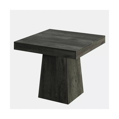 Resenkos Dining Table, Living Room Table,31.5" Dining Table, Square Farmhouse Kitchen Table Dinner Table,Black