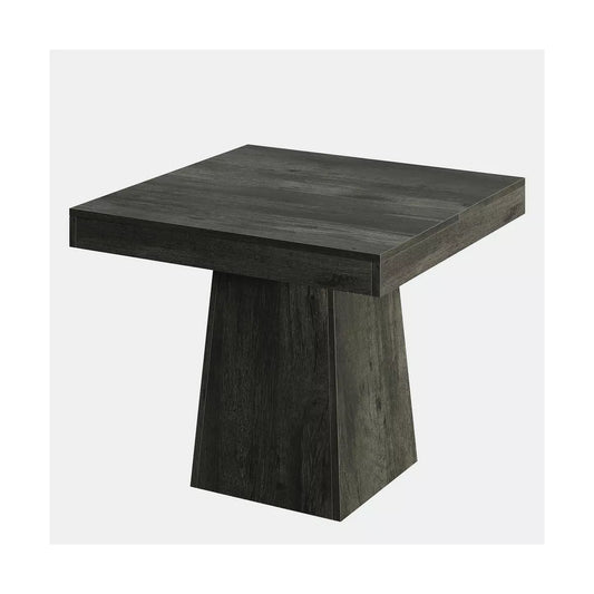 Resenkos Dining Table, Living Room Table,31.5" Dining Table, Square Farmhouse Kitchen Table Dinner Table,Black