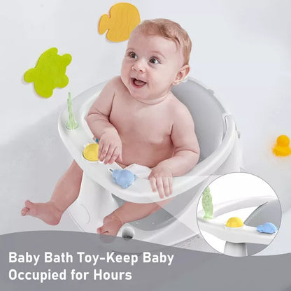 BabyBond Baby Bath Seat Bath Seats for Babies Sitting Up Infant Bathtub Chair with Suction Cup