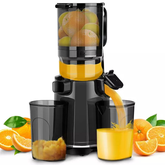 Aeitto Max5 Masticating Juicer, Cold Press Juicer Machines with 5.3" Large Feed Chute,1.7L Large Capacity, 250W Whole Slow Juicer