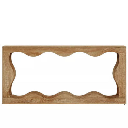 Resenkos Entryway Table, Console Sofa Table,63" Console Table, Farmhouse Entryway Table Couch Table Behind Sofa