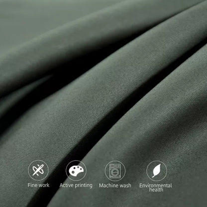 2 Pack 500 Thread Count Cotton Pillowcases, Soft and Breathable Envelope Closure Pillow Cases - NTBAY