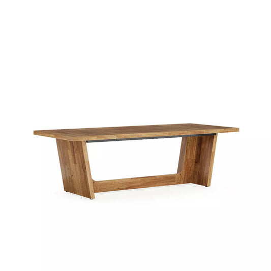 Resenkos Computer Desk, Office Desk, Study Desk,70.8-Inch Executive Desk, Wood Study Computer Desk Writing Table,Walnut Brown