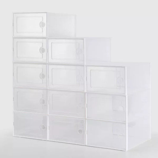 VUSIGN 9.2''X5.6'' Basic Shoe Box Storage Small Clear